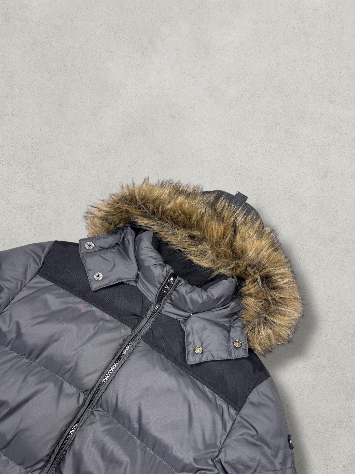 Schott Vintage Fur Japanese Style Puffer Jacket [M]