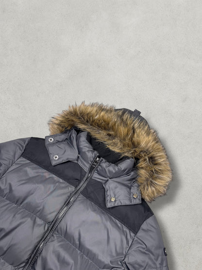 Schott Vintage Fur Japanese Style Puffer Jacket [M]