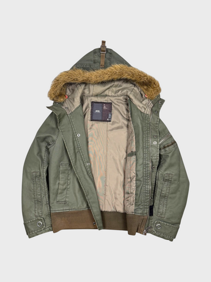 G-Star Vintage Wax Denim Fur Jacket [M] - Vision Night