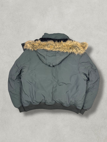 Schott Vintage Explorer Military Fur Jacke [L]