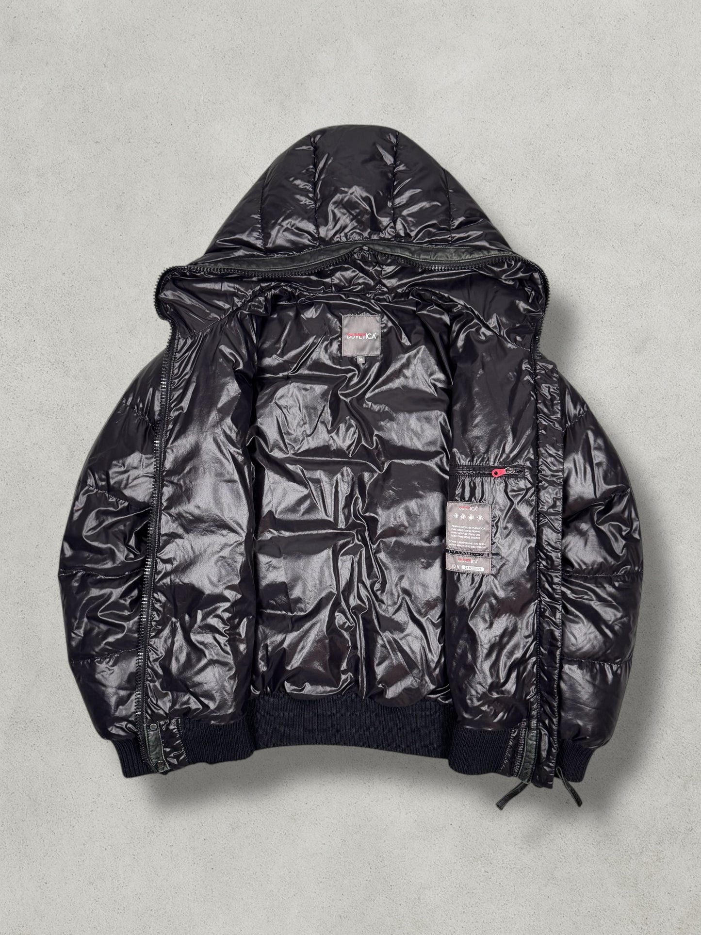 Duvetica Vintage Shiny Full Zip Daunen Puffer Jacke [M] Wmns - Vision Night 