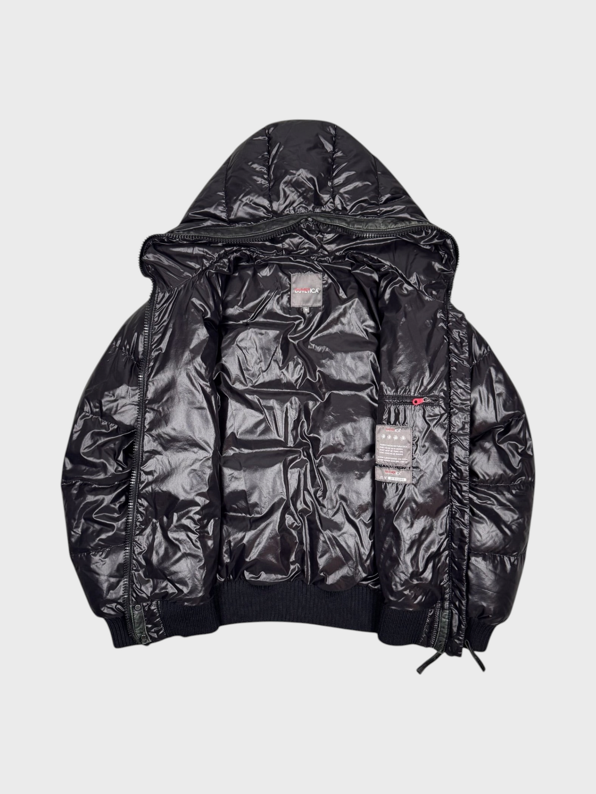 Duvetica Vintage Shiny Full Zip Daunen Puffer Jacke [M] Wmns - Vision Night