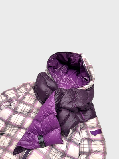 GAS Vintage Tartan Daunen Puffer Jacke [XS] - Vision Night