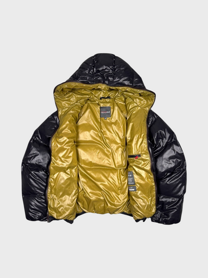 Duvetica Vintage Shiny Two-Tone Daunen Puffer Jacke [S] - Vision Night