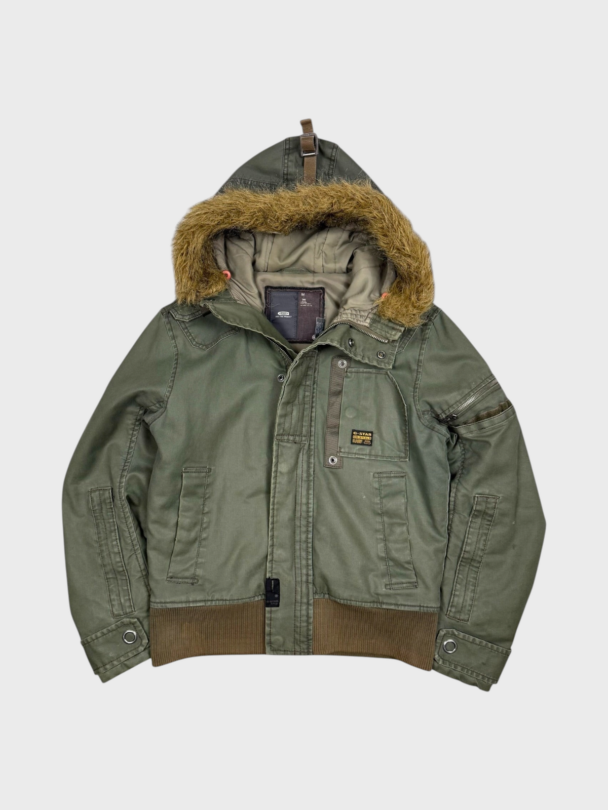 G-Star Vintage Wax Denim Fur Jacket [M] - Vision Night