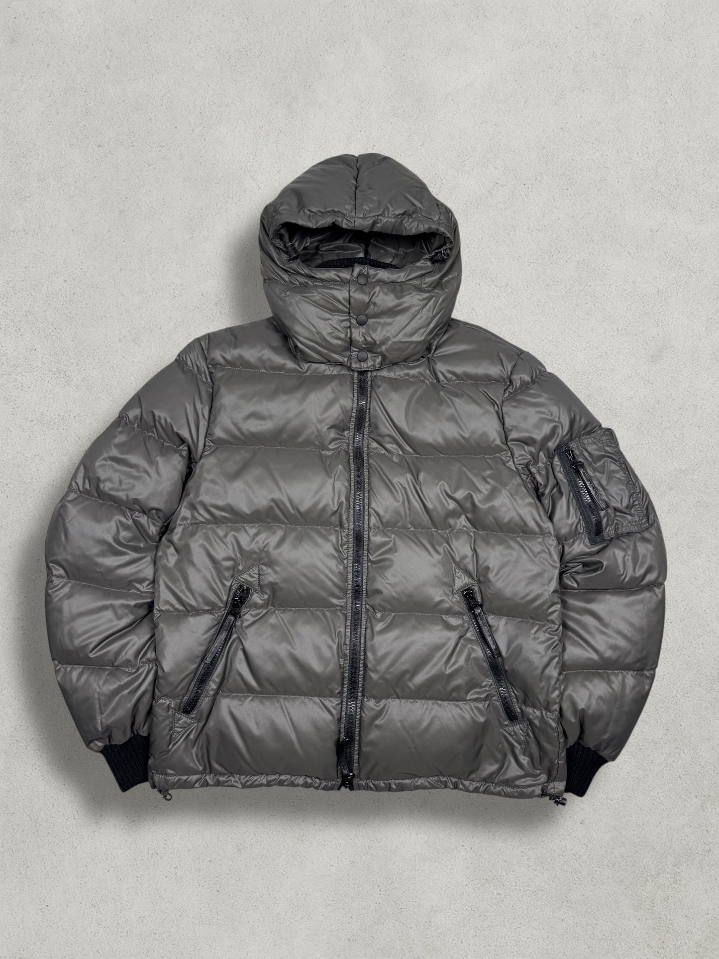 Duvetica Vintage Ninja Hood Daunen Puffer Jacke [S]