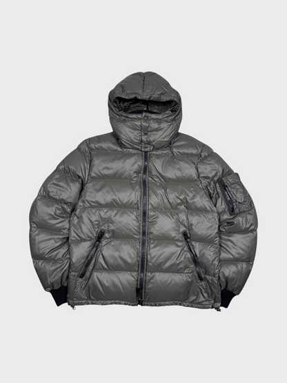 Duvetica Vintage Ninja Hood Daunen Puffer Jacke [S] - Vision Night