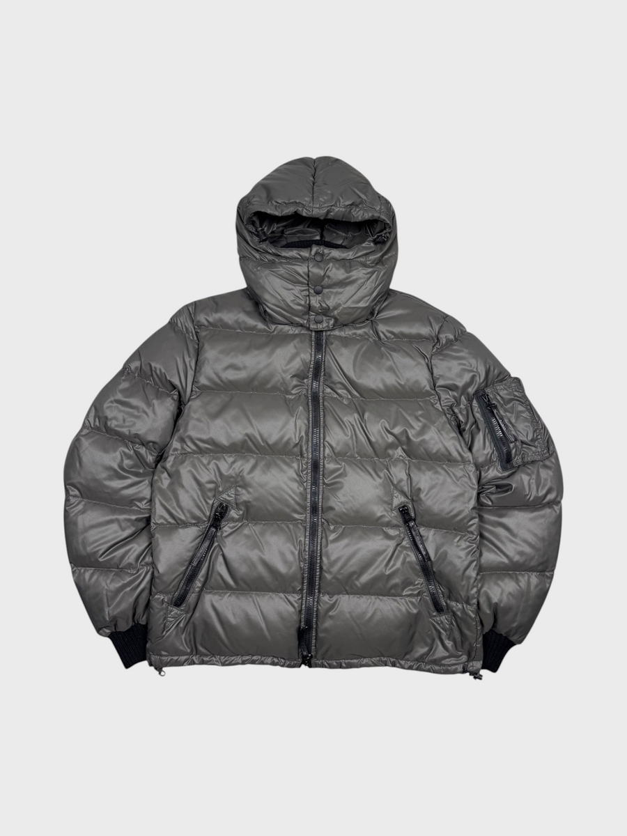 Duvetica Vintage Ninja Hood Daunen Puffer Jacke [S] - Vision Night