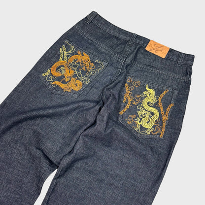 Japan Style Vintage Jeans [L] - Vision Night 