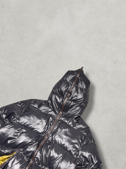 Duvetica Vintage Shiny Two-Tone Daunen Puffer Jacke [S]