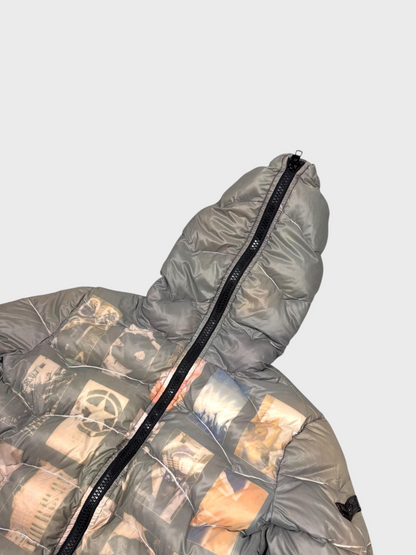 GAS Vintage Memory Color Shift Daunen Puffer Jacke [S] Wmns - Vision Night