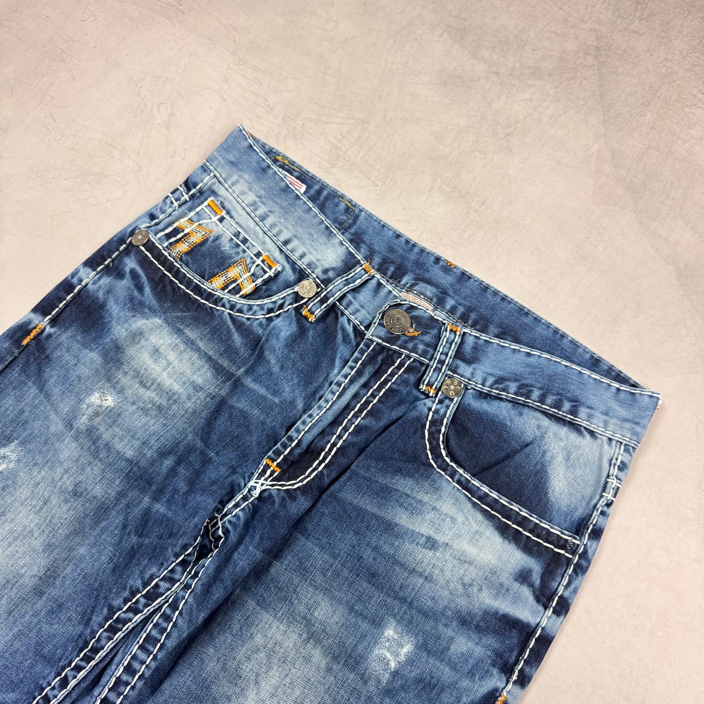 True Religion Rainbow BobbyVintage Jeans 34 [M]