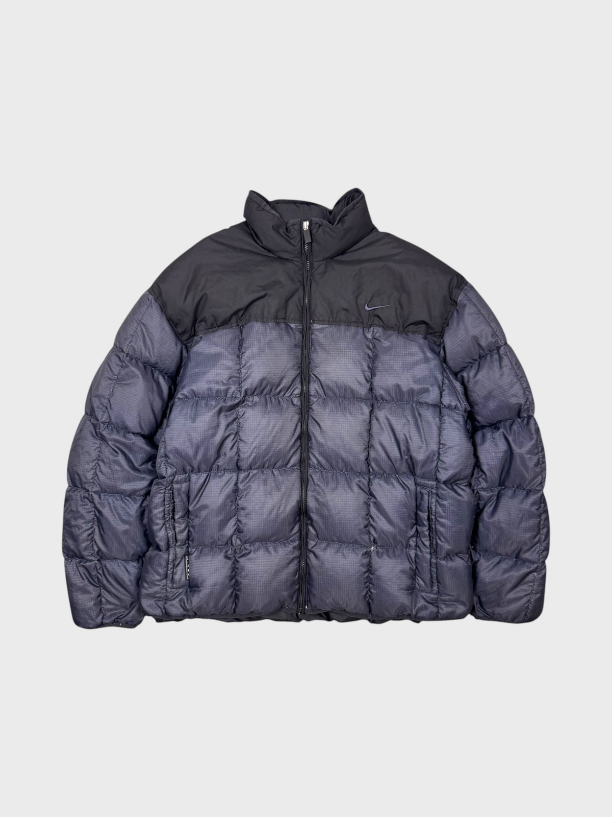 Nike Vintage Big Swoosh Daunen Puffer Jacke [XL] - Vision Night