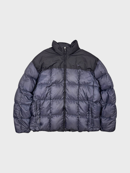 Nike Vintage Big Swoosh Daunen Puffer Jacke [XL] - Vision Night