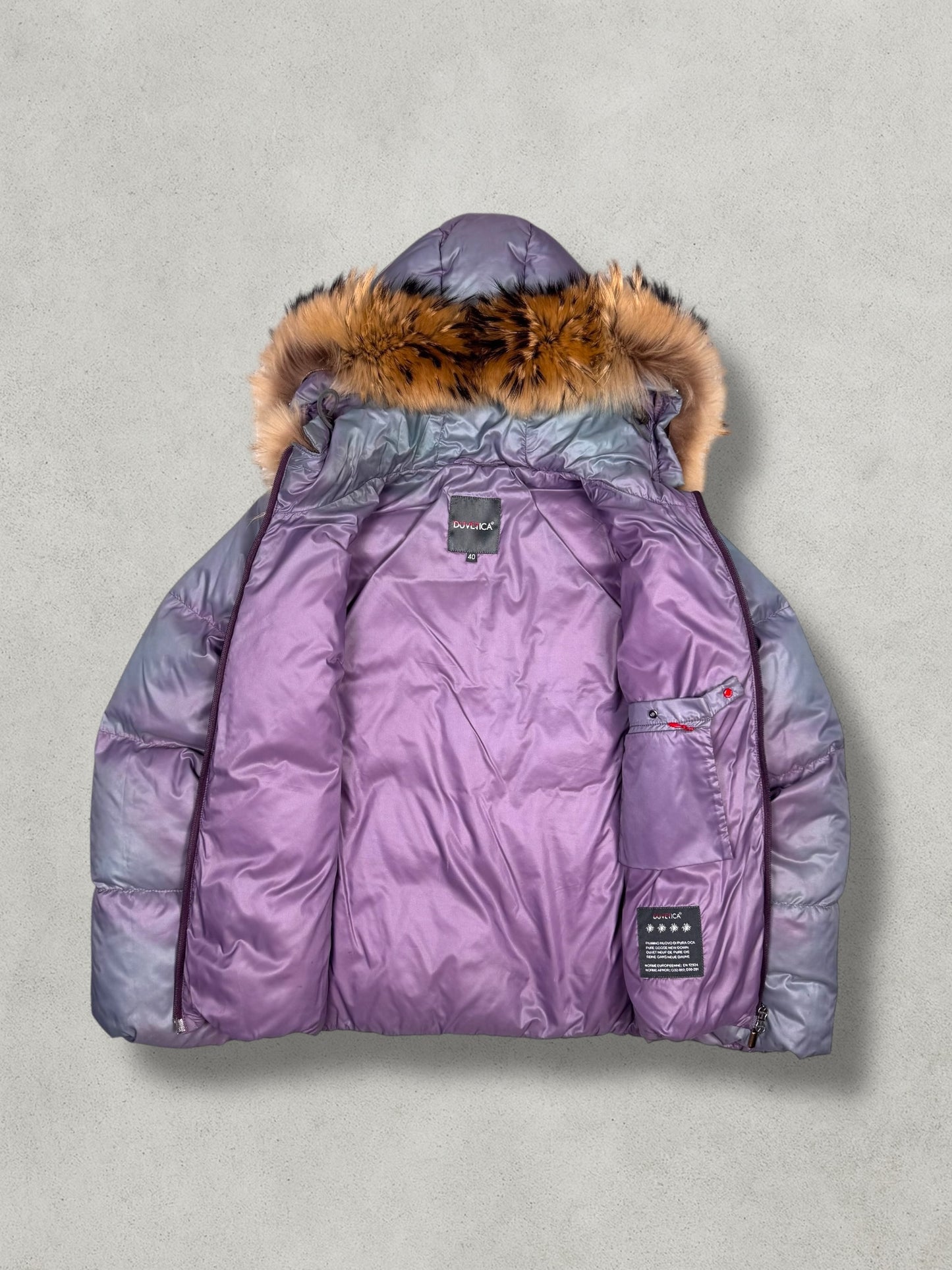 Duvetica Vintage Color change Daunen Puffer Jacke [S] Womens