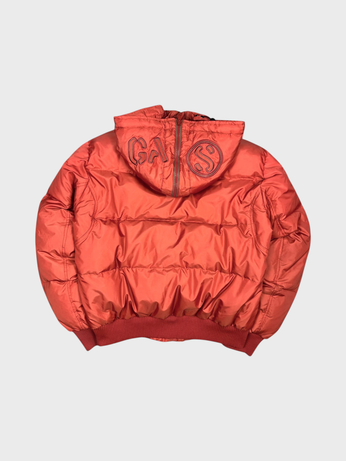 GAS Vintage Split Hood Daunen Puffer Jacke [L] - Vision Night