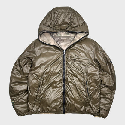 Gas Vintage DD Shell Reversible Daunen Puffer Jacke [M] - Vision Night 