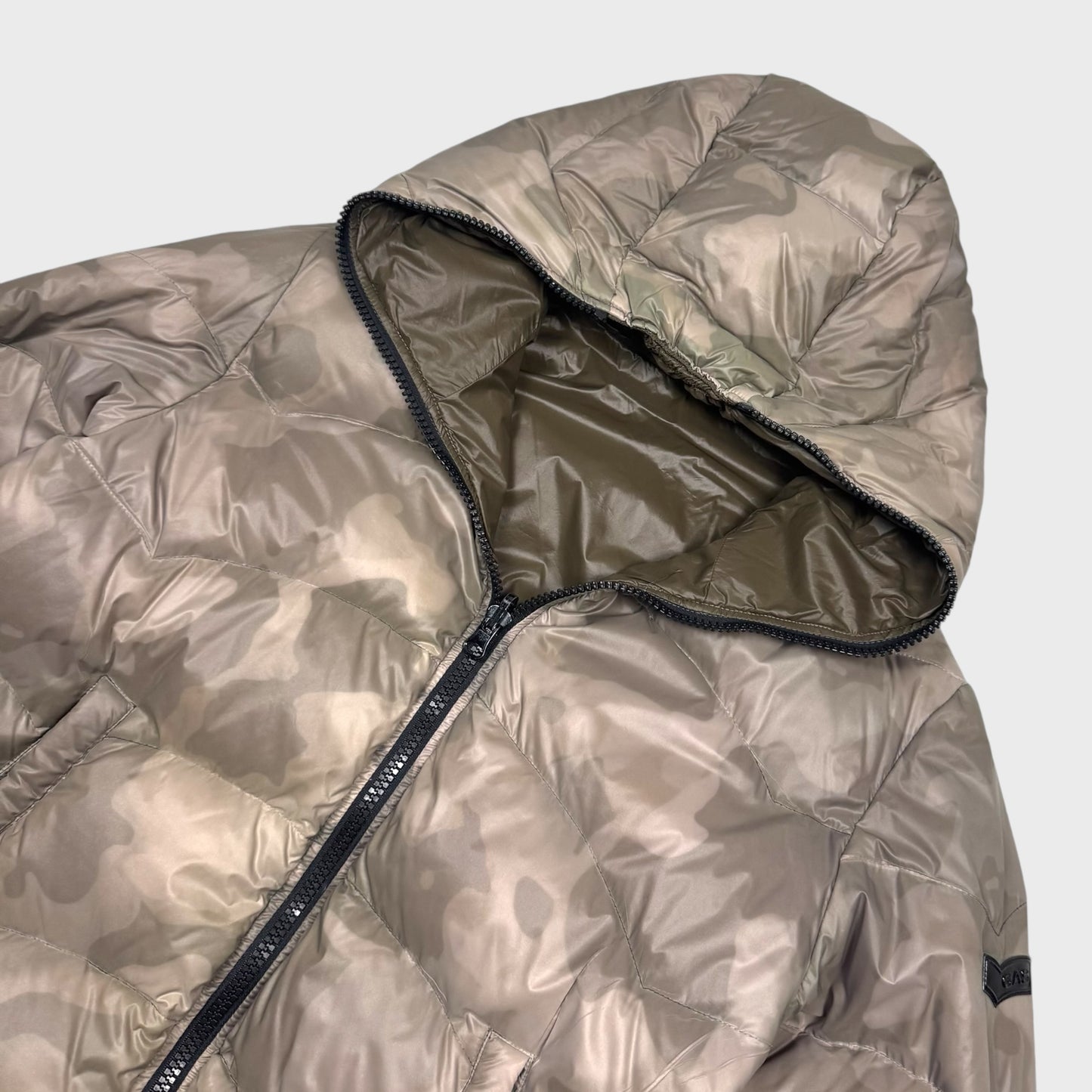 Gas Vintage DD Shell Reversible Daunen Puffer Jacke [M] - Vision Night 