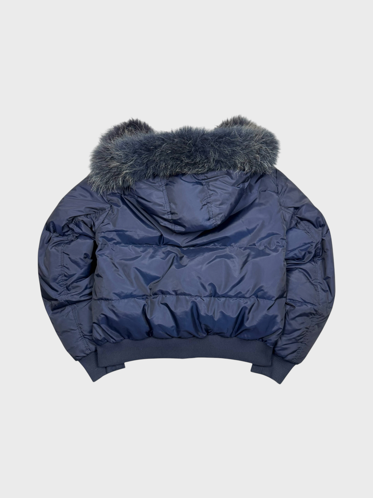 Gas Vintage Fur Daunen Puffer Jacke [S] - Vision Night
