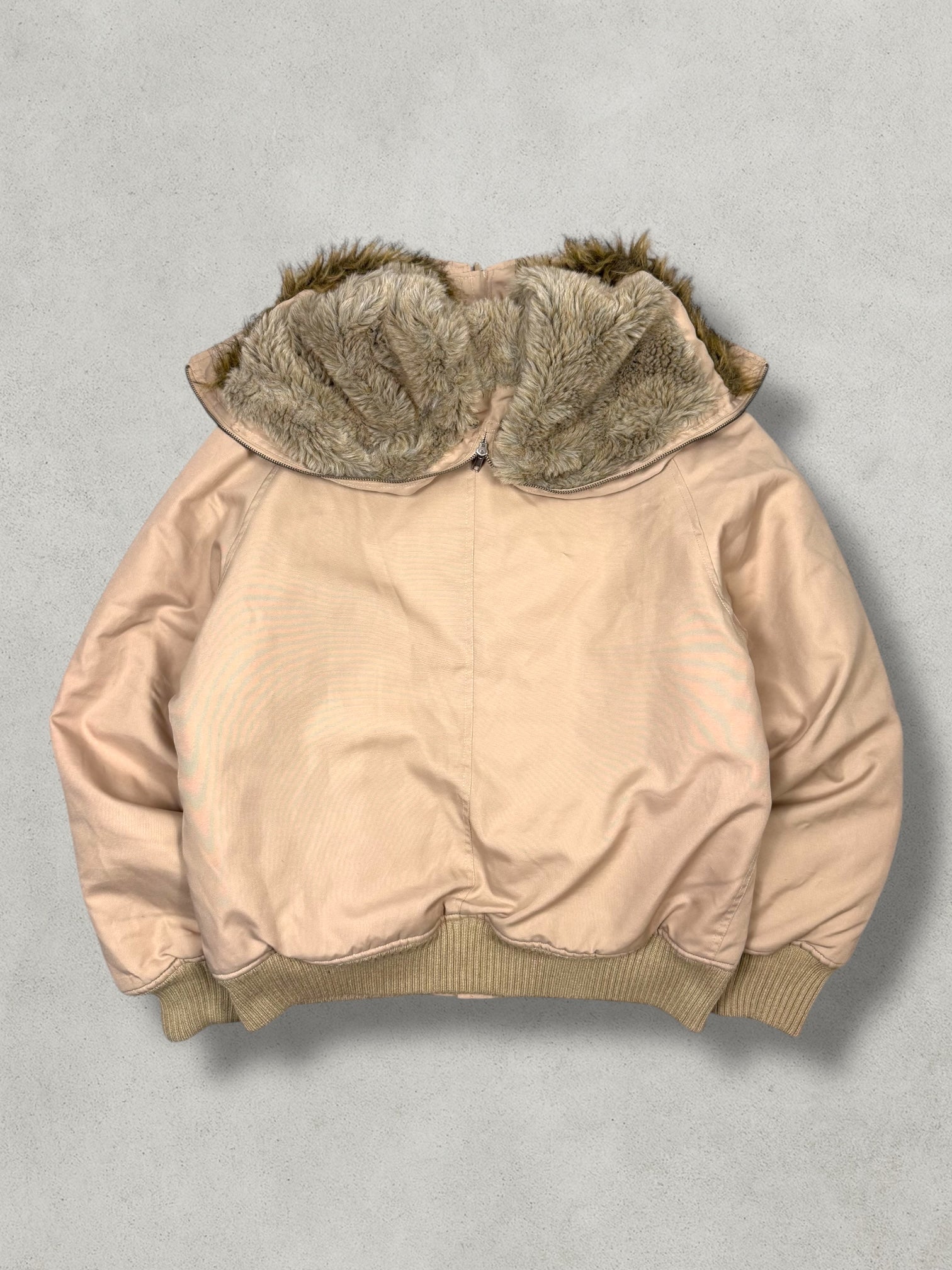 Woolrich Vintage Daunen Split Zipper Jacke [L] - Vision Night 