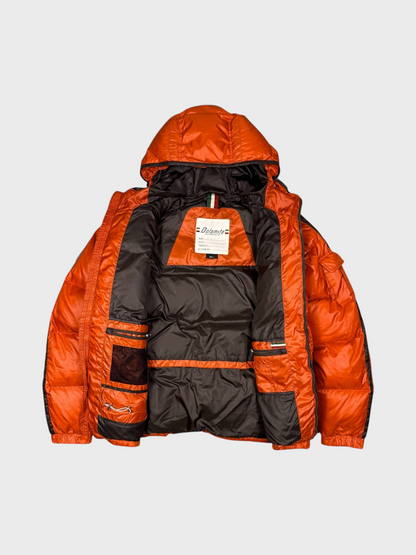 Dolomite Vintage Explorer Backprint Daunen Puffer Jacke - Vision Night