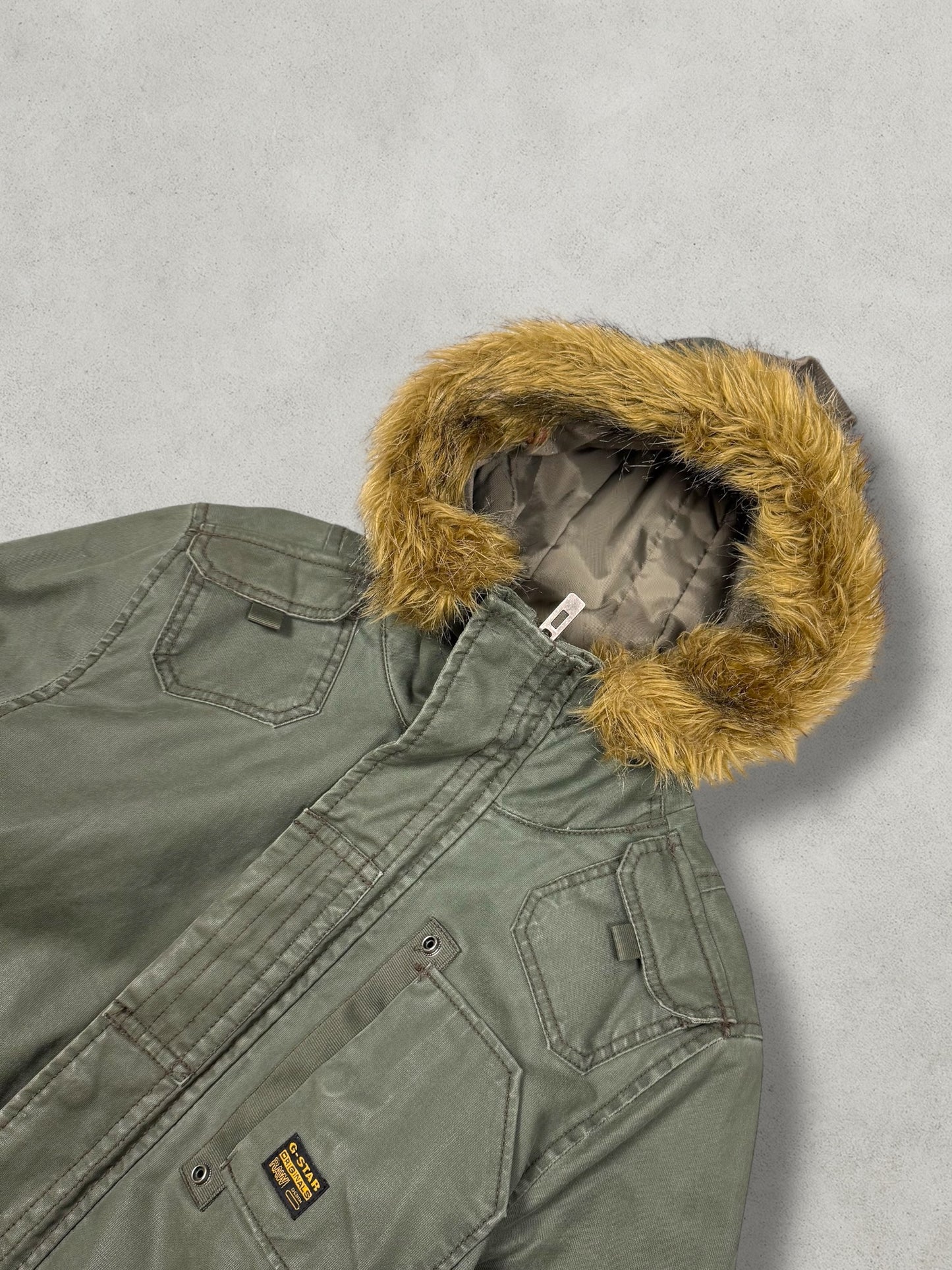 G-Star Vintage Wax Denim Jacket [L]