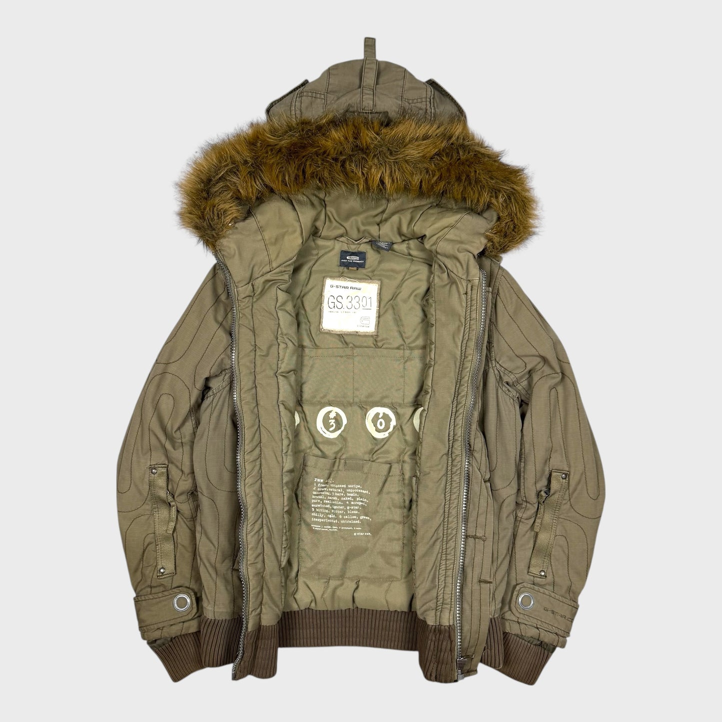 G-Star Vintage Raw Pattern Fur Denim [S] - Vision Night 