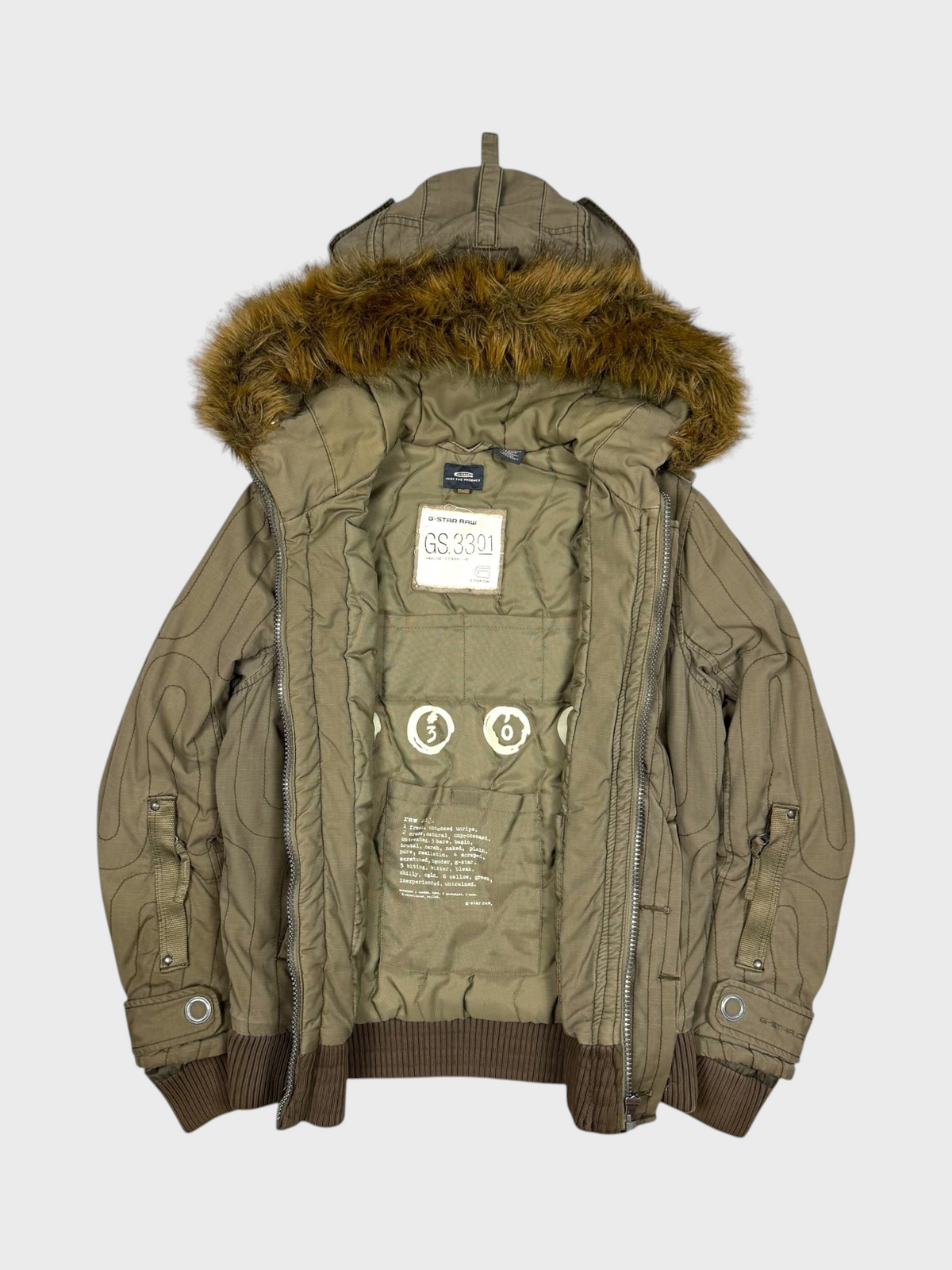 G-Star Vintage Raw Pattern Fur Denim [S] - Vision Night