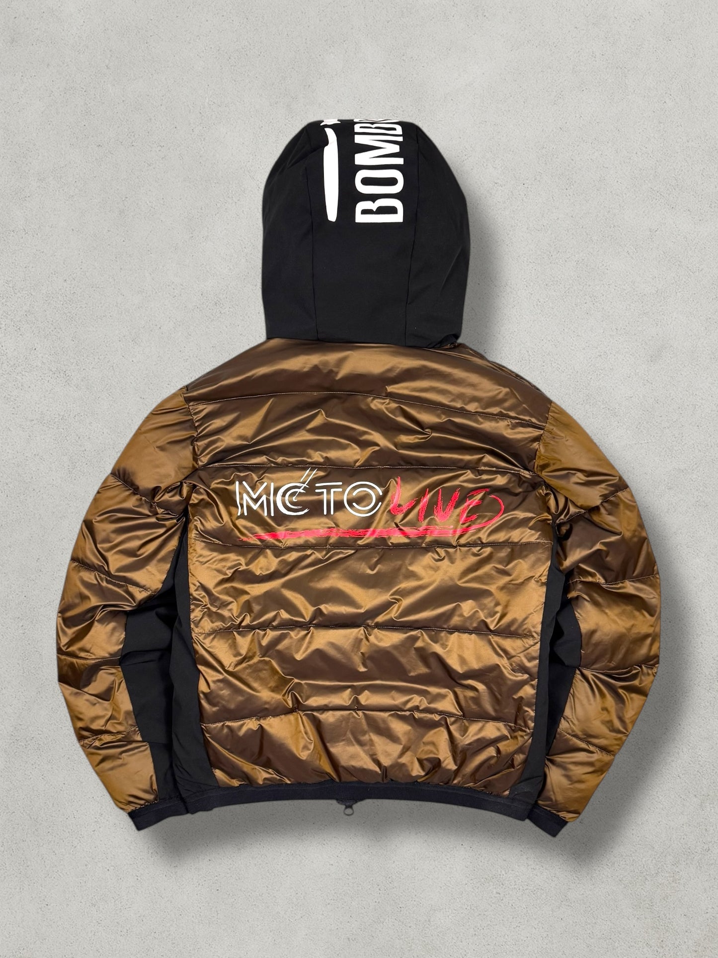 Bomboogie Vintage Moto Life Special Edition Daunen Pufferjacke [L]