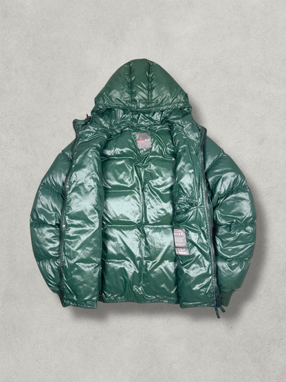 Duvetica Vintage Shiny Multipocket Daunen Puffer Jacke [L]