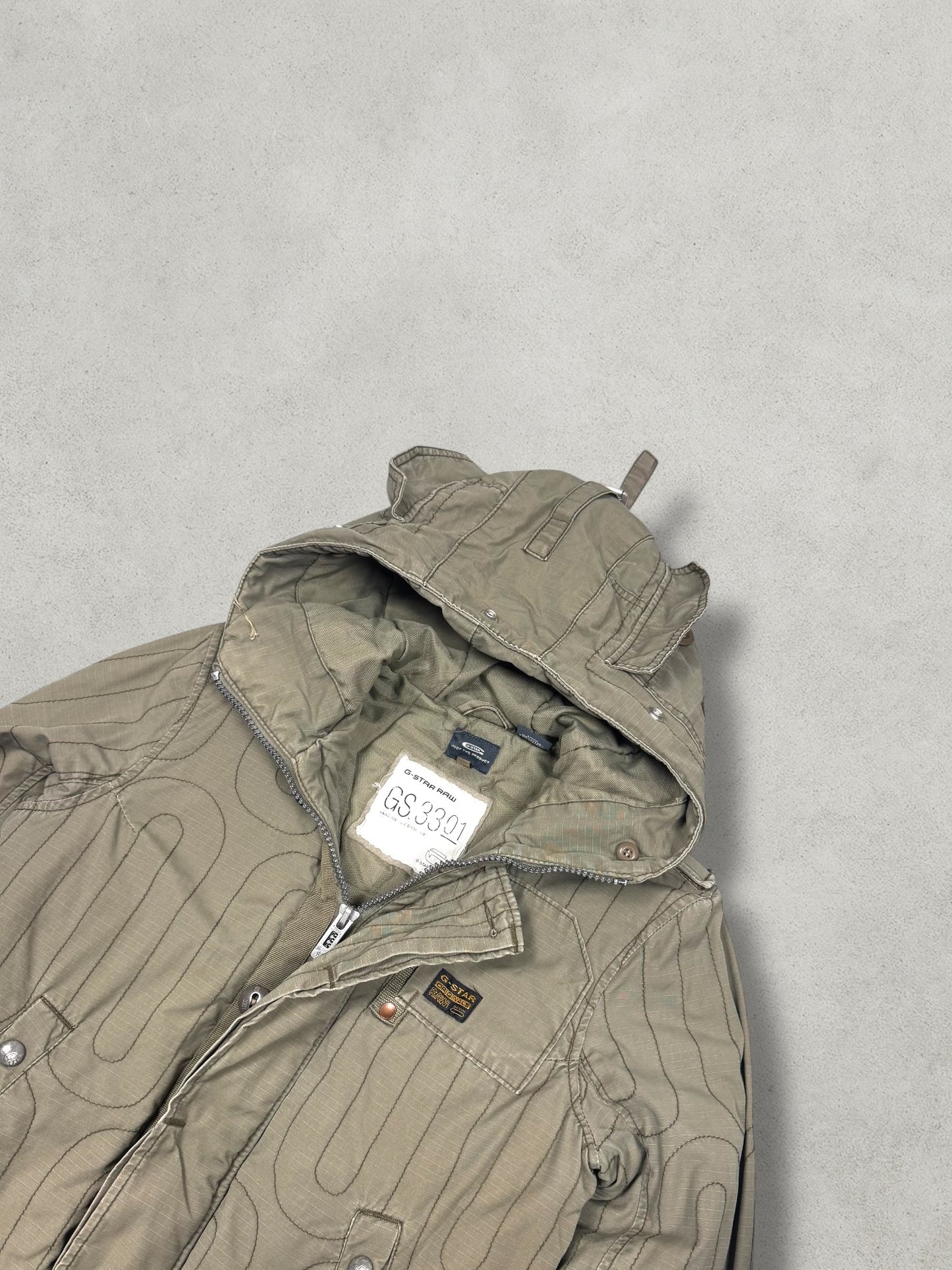 G-Star Vintage Military Pattern Denim Jacket [M]