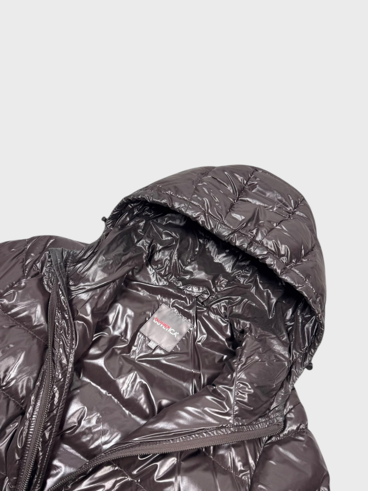 Duvetica Vintage Shiny Multipocket Daunen Puffer Jacke [S] - Vision Night