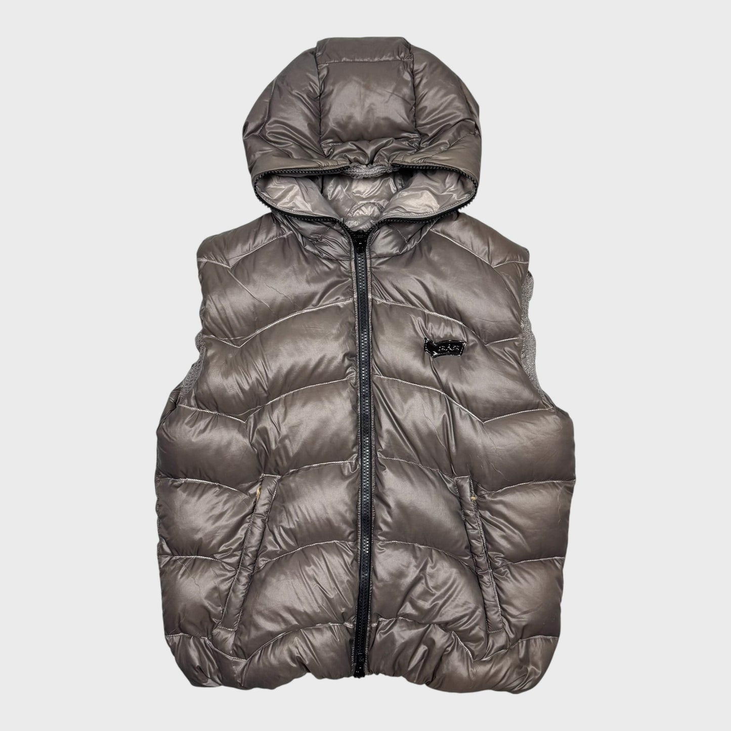 Gas Vintage DD Shell Daunen Puffer Weste [L] - Vision Night 