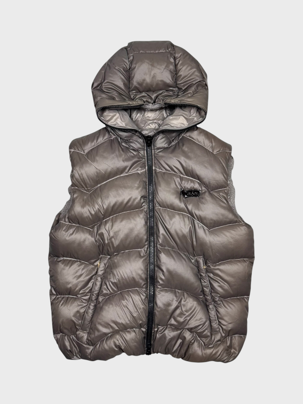 Gas Vintage DD Shell Daunen Puffer Weste [L] - Vision Night