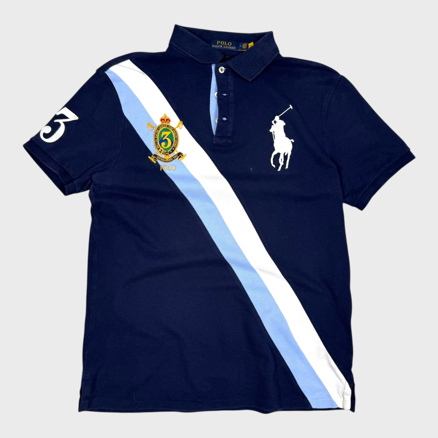 Ralph Lauren Vintage Stripe Polo Shirt [M] - Vision Night 