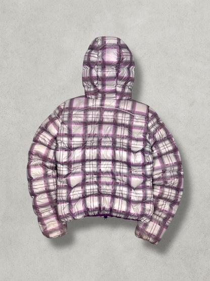 GAS Vintage Tartan Daunen Puffer Jacke [XS]
