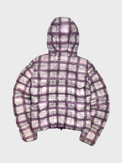 GAS Vintage Tartan Daunen Puffer Jacke [XS] - Vision Night