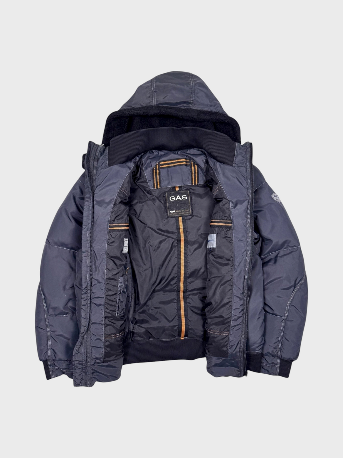 GAS Vintage Multiplex Daunen Puffer Jacke [L] - Vision Night