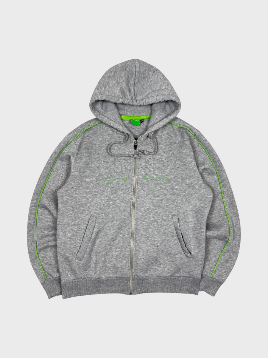 Hugo Boss Vintage Side Stripe Hoodie [M] - Vision Night