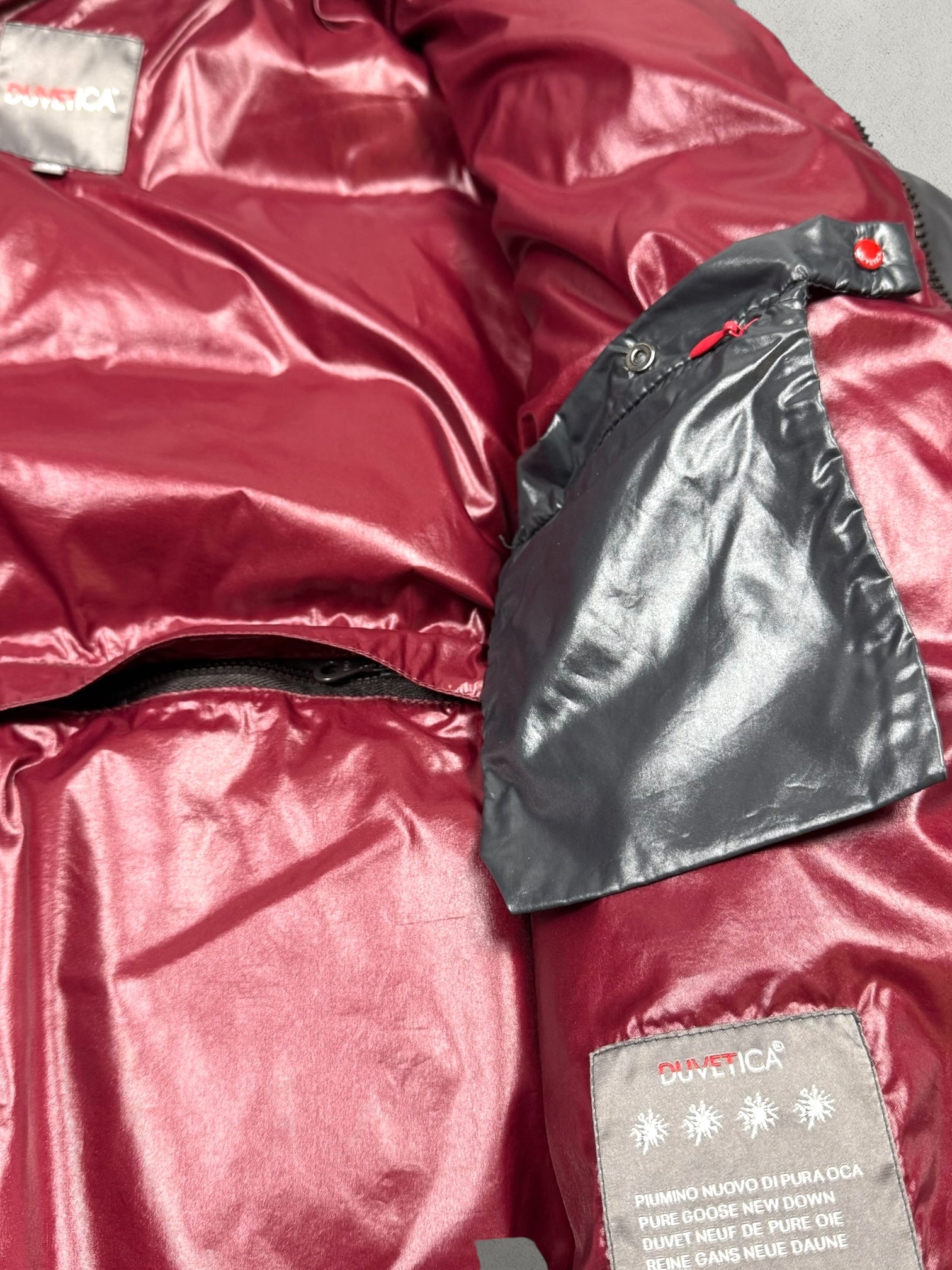 Duvetica Vintage Full-Zip Daunen Puffer Jacke [S] - Vision Night 