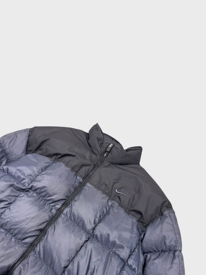 Nike Vintage Big Swoosh Daunen Puffer Jacke [XL] - Vision Night