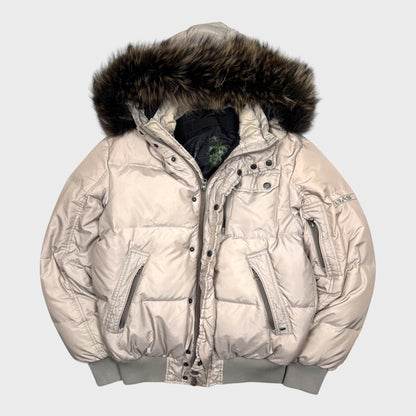 Gas Vintage Fur Daunen Puffer Jacke [M] - Vision Night 