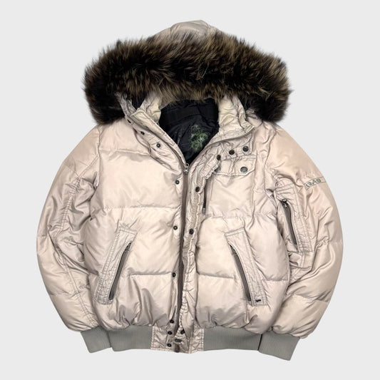 Gas Vintage Fur Daunen Puffer Jacke [M] - Vision Night 