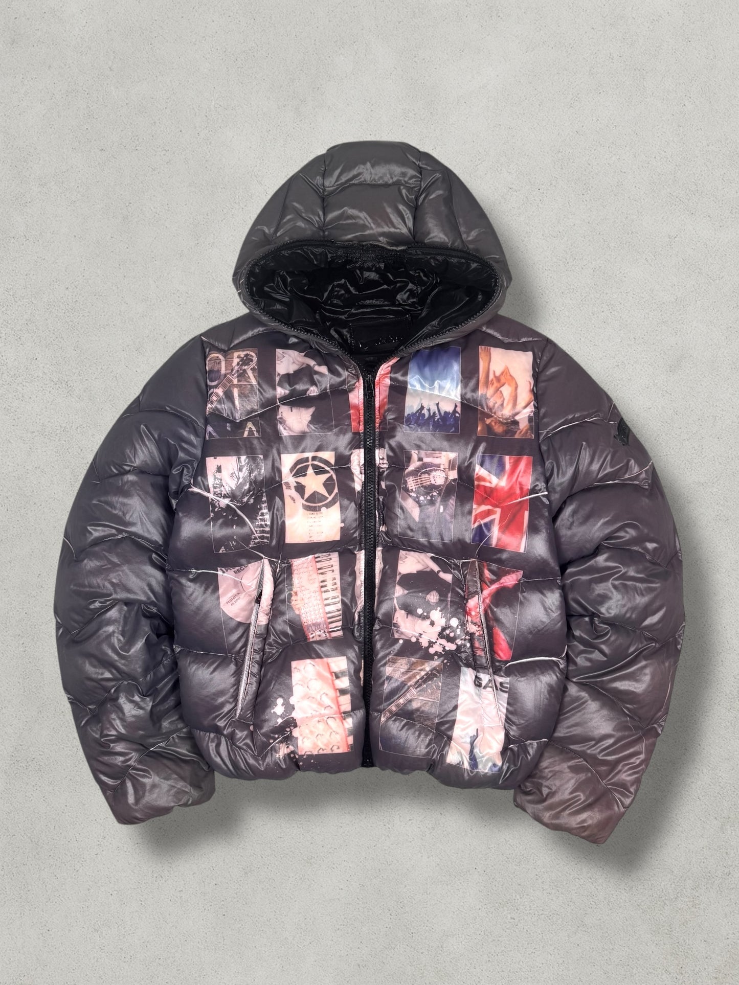 GAS Vintage DD Shell Memory Daunen Puffer Jacke [M]