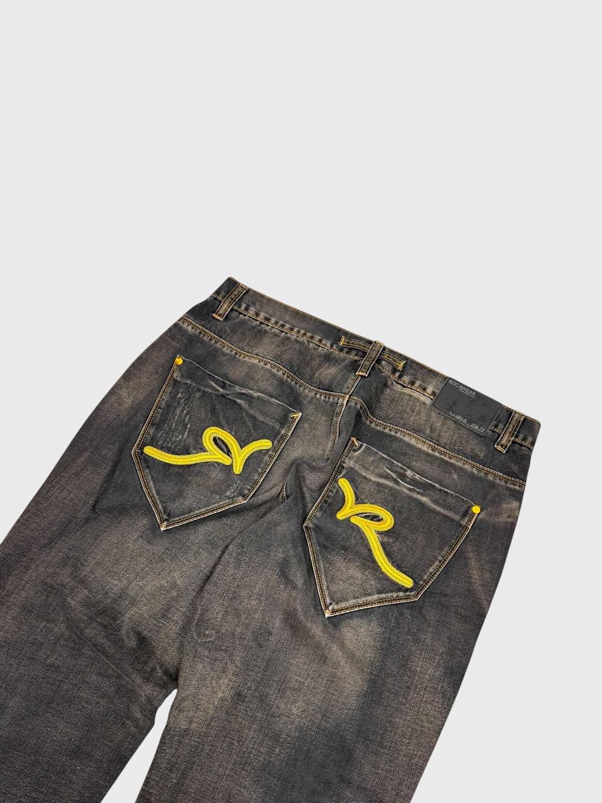 Rocawear Vintage Sunfade Jeans [Xl] - Vision Night