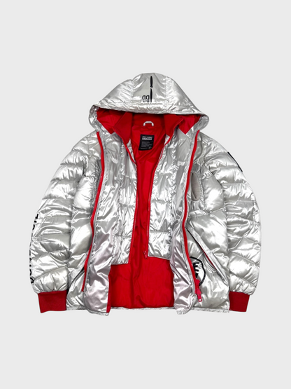 Bomboogie Vintage Moto Life Puffer Jacke [L] - Vision Night