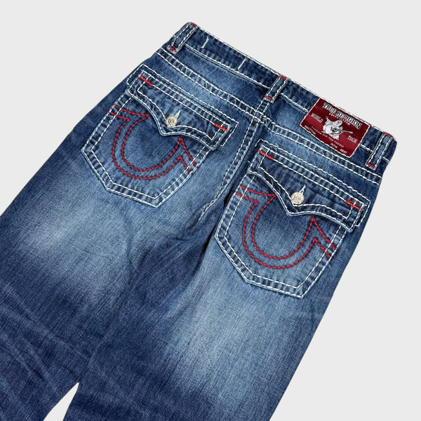 True Religion Vintage Red Devil Jeans