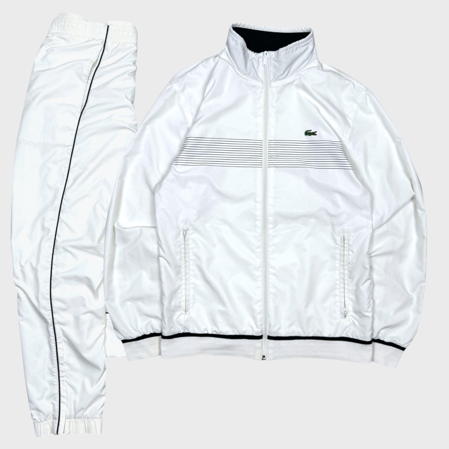 Lacoste Vintage Needle Stripe Tracksuit [M]