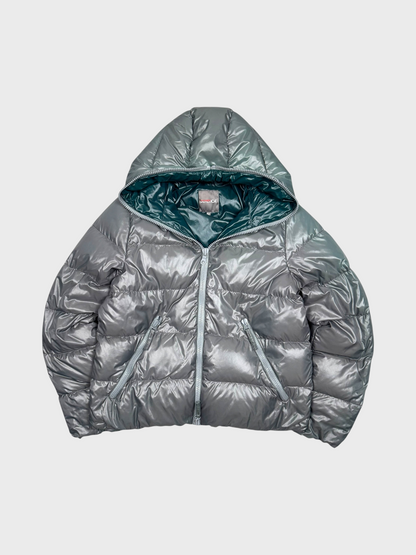 Duvetica Vintage Full Zip Daunen Puffer Jacke [L] - Vision Night