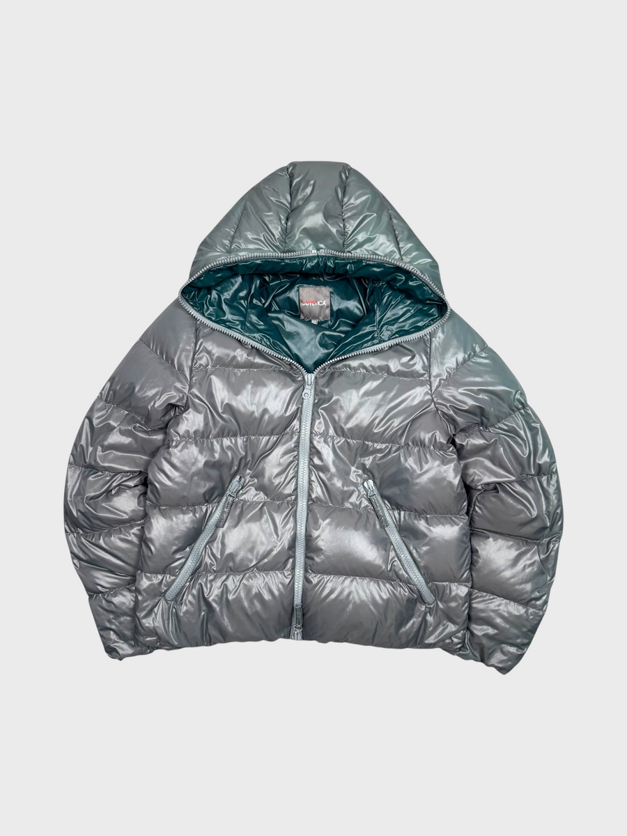 Duvetica Vintage Full Zip Daunen Puffer Jacke [L] - Vision Night